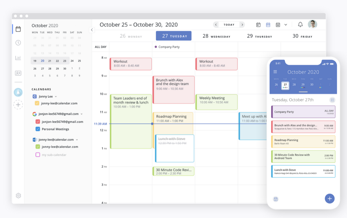 Google calendar